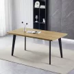 Étkezőasztal 160×90 cm, MDF, Vad Tölgy. OAK – HT-F4416