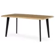 Étkezőasztal 160×90 cm, MDF, Vad Tölgy. OAK – HT-F4416