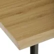 Étkezőasztal 160×90 cm, MDF, Vad Tölgy. OAK – HT-F4416
