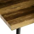 Étkezőasztal 160×90 cm, MDF, Old Wood. OLW – HT-F4416