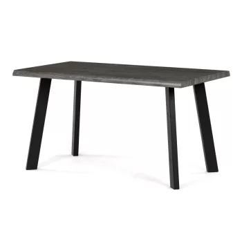 Étkezőasztal 140 × 80 cm MDF szürke tölgy GREY