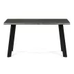 Étkezőasztal 140 × 80 cm MDF szürke tölgy GREY
