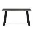 Étkezőasztal 140 × 80 cm MDF szürke tölgy GREY