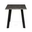 Étkezőasztal 140 × 80 cm MDF szürke tölgy GREY