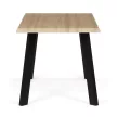 Étkezőasztal 140 × 80 cm MDF vad tölgy OAK