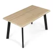 Étkezőasztal 140 × 80 cm MDF vad tölgy OAK