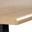 Étkezőasztal 140 × 80 cm MDF vad tölgy OAK