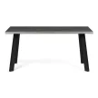 Étkezőasztal 160 × 90 cm MDF szürke tölgy GREY