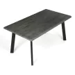 Étkezőasztal 160 × 90 cm MDF szürke tölgy GREY