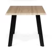 Étkezőasztal 160 × 90 cm MDF vad tölgy OAK