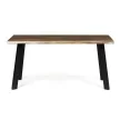 Étkezőasztal 160 × 90 cm MDF öreg fa OLW