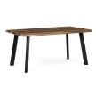 Étkezőasztal 160 × 90 cm MDF öreg fa OLW