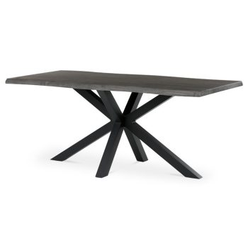   Étkezőasztal 180×90 cm, MDF, Szürke Tölgy. HT-F4618 GREY