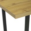 Étkezőasztal 160x80cm,Tölgy Színben, HT-R5216 oak