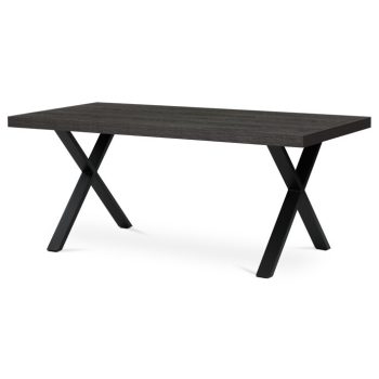   Étkezőasztal 180x90cm, laminált, szürke tölgy, HT-R5316 GREY