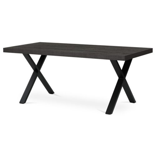 Étkezőasztal 180x90cm, laminált, szürke tölgy, HT-R5316 GREY