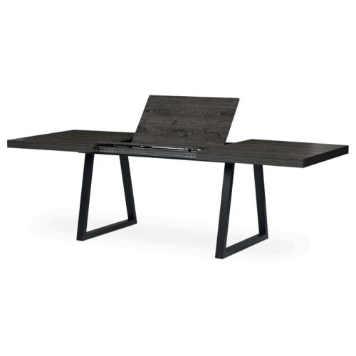 Bővíthető Étkezőasztal 160–240×90 cm, Laminált Szürke Tölgy. HT-R5624 GREY