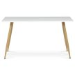 Étkezőasztal 140×80 cm, MDF, Fehér. HT-W1214 WT