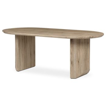   Étkezőasztal 200×100 cm, MDF, San Remo Tölgy. HT-W1578 SRE