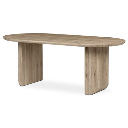 Étkezőasztal 200×100 cm, MDF, San Remo Tölgy. HT-W1578 SRE