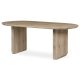 Étkezőasztal 200×100 cm, MDF, San Remo Tölgy. HT-W1578 SRE