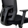 Fekete Hálós Irodai Szék, Hinta Mechanikával. KA-B1012 BK