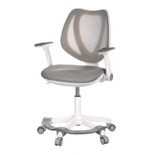 Gyermek szék, magasságállítható, szürke hálós, KA-C806 GREY