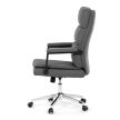 Irodai szék szürke műbőrrel. KA-D8104 GREY