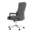 Irodai szék szürke műbőrrel. KA-D8104 GREY