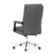 Irodai szék szürke műbőrrel. KA-D8104 GREY