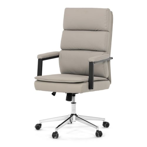 Irodai szék bézs műbőrrel. KA-D8104 SIL