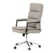 Irodai szék bézs műbőrrel. KA-D8104 SIL