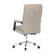 Irodai szék bézs műbőrrel. KA-D8104 SIL
