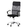 Irodai szék, hintamechanizmussal, szürke hálós anyag, KA-E305 GREY