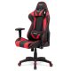 Red Faux Leather Gaming Chair with Rocking Mechanism KA-F03