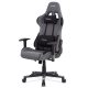 Grey Gaming Chair with Rocking Mechanism KA-F05