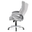 Irodai szék, hintamechanizmussal, ezüst, KA-G196 SIL2