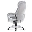 Irodai Főnöki Szék, Hinta Mechanikával, Ezüst Szövet. KA-G198 SIL2