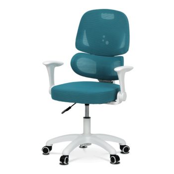   Gyerek Forgószék, Magasságállítás, Kék Hálós. KA-K1063 BLUE