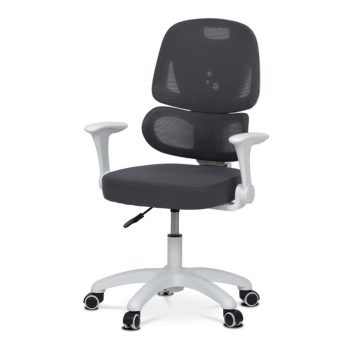   Gyerek Forgószék, Magasságállítás, Szürke Hálós. KA-K1063 GREY