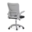 Gyerekszék állítható magassággal, szürke hálós háttámlával. KA-K2008 GREY