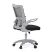 Gyerekszék állítható magassággal, szürke hálós háttámlával. KA-K2008 GREY