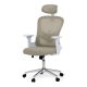 Recliner armchair AK-L7285 beige corduroy with footrest
