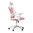 Irodai forgószék hintamechanikával, rózsaszín kárpittal. KA-K2031 PINK