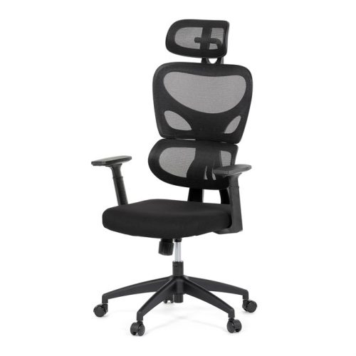 Irodai forgószék hintamechanikával, fekete színben KA-K2080 BK