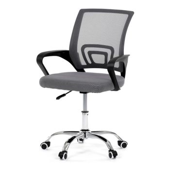   Gyerek forgószék magasságállítással, szürke hálós kivitelben KA-L103 GREY