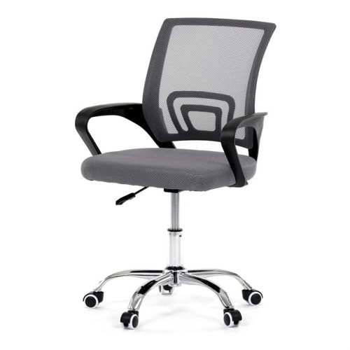 Gyerek forgószék magasságállítással, szürke hálós kivitelben KA-L103 GREY