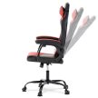 Piros Ekobőr Gamer Szék, Hinta Mechanikával. KA-L626 RED