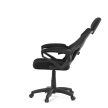 Irodai szék, magasságában állítható, fekete szövet, KA-R223 BK