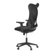 Fekete Hálós Irodai Szék, Hinta Mechanikával. KA-S248 BK